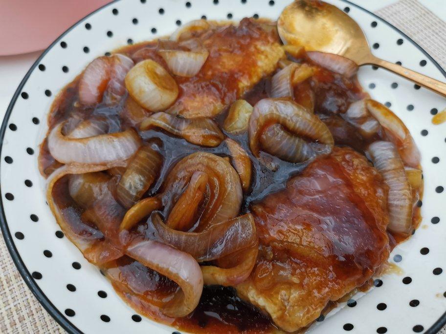 浓香过瘾葱香猪大排饭