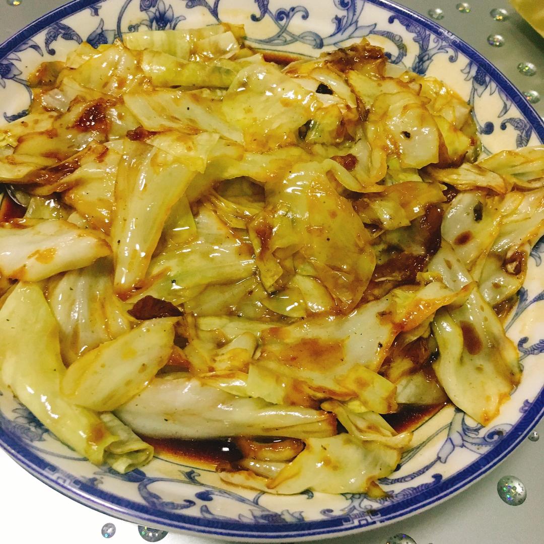 酱爆圆白菜