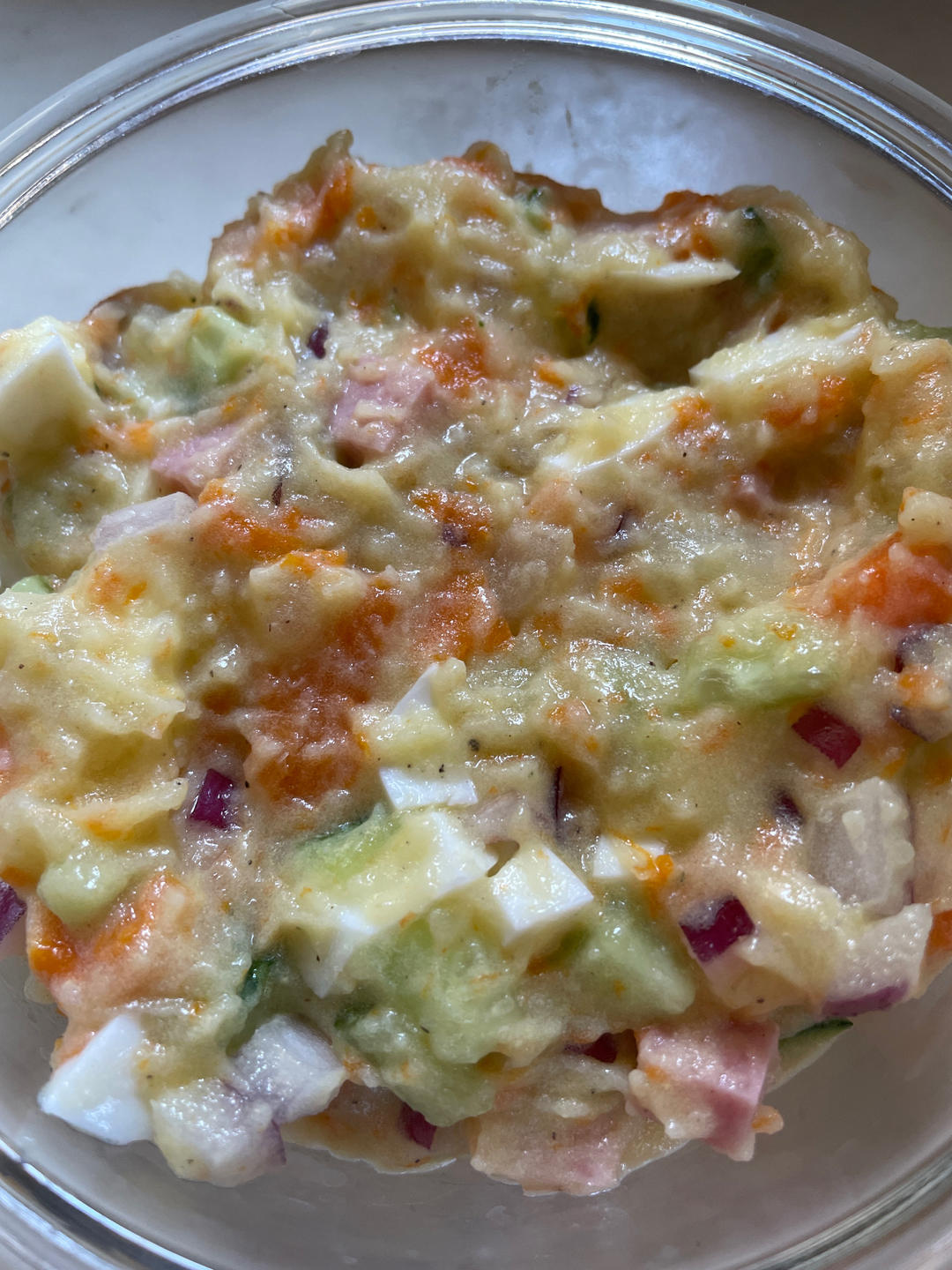 🔥爆好吃的鸡蛋土豆泥沙拉