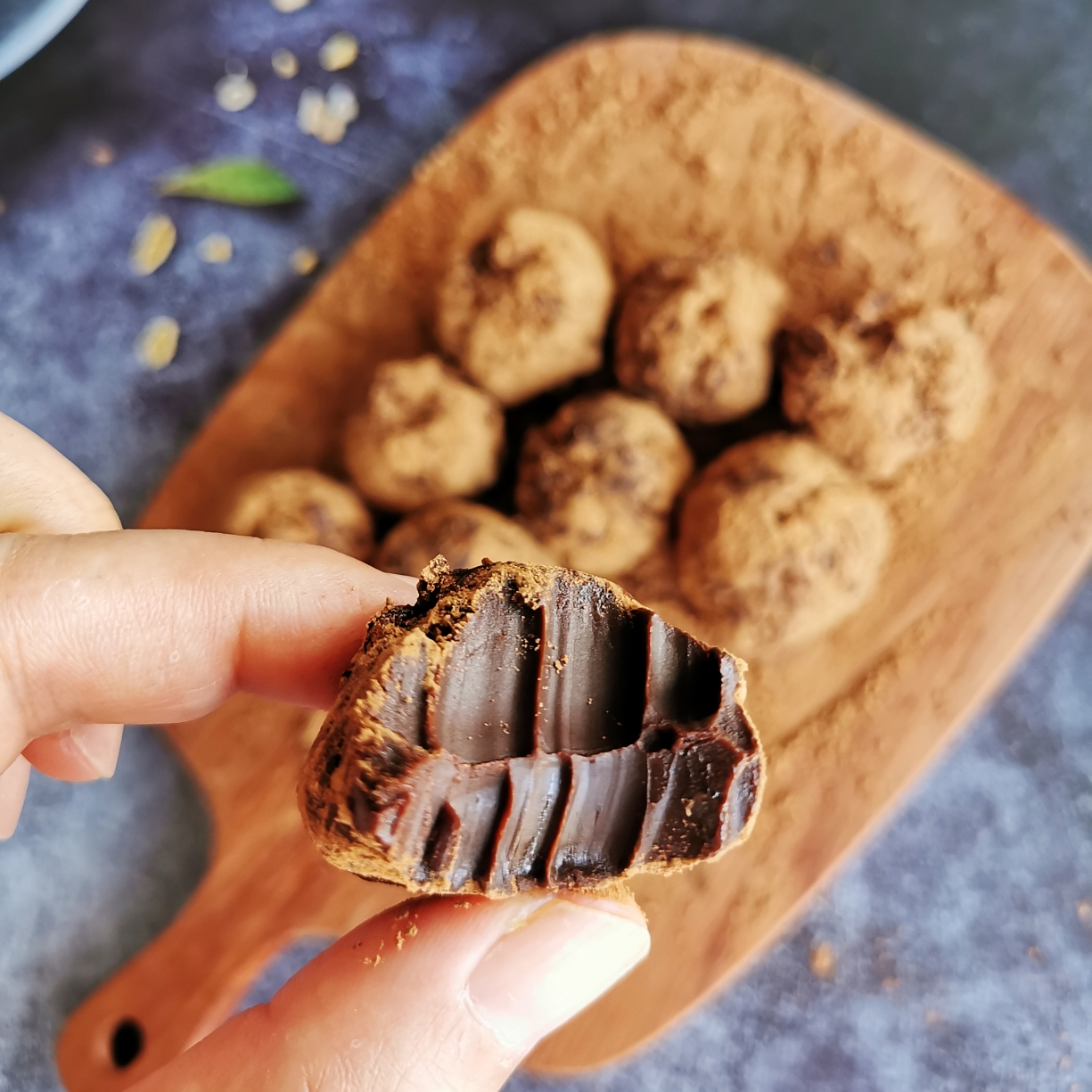 自制美味黑松露巧克力的做法 步骤9