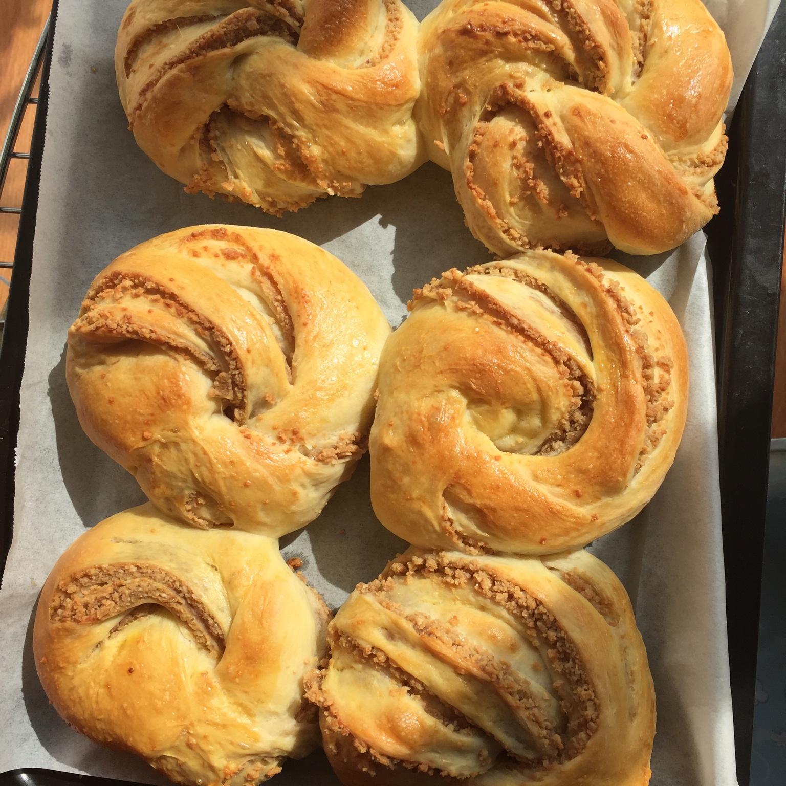 星_68fw做的花生酱面包