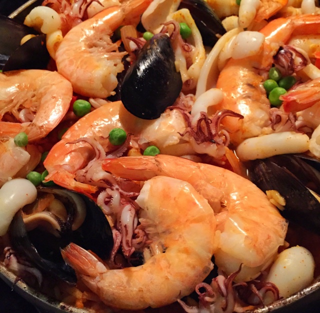 【曼食慢语】Seafood Paella 西班牙海鲜饭