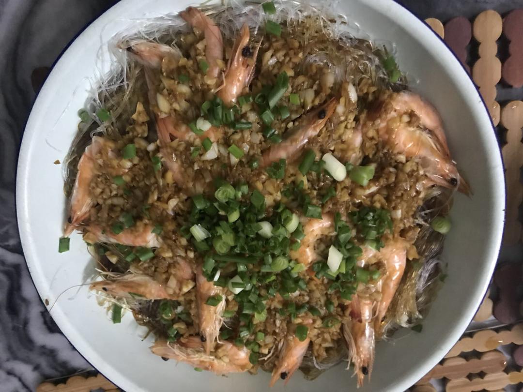 蒜蓉粉丝蒸虾