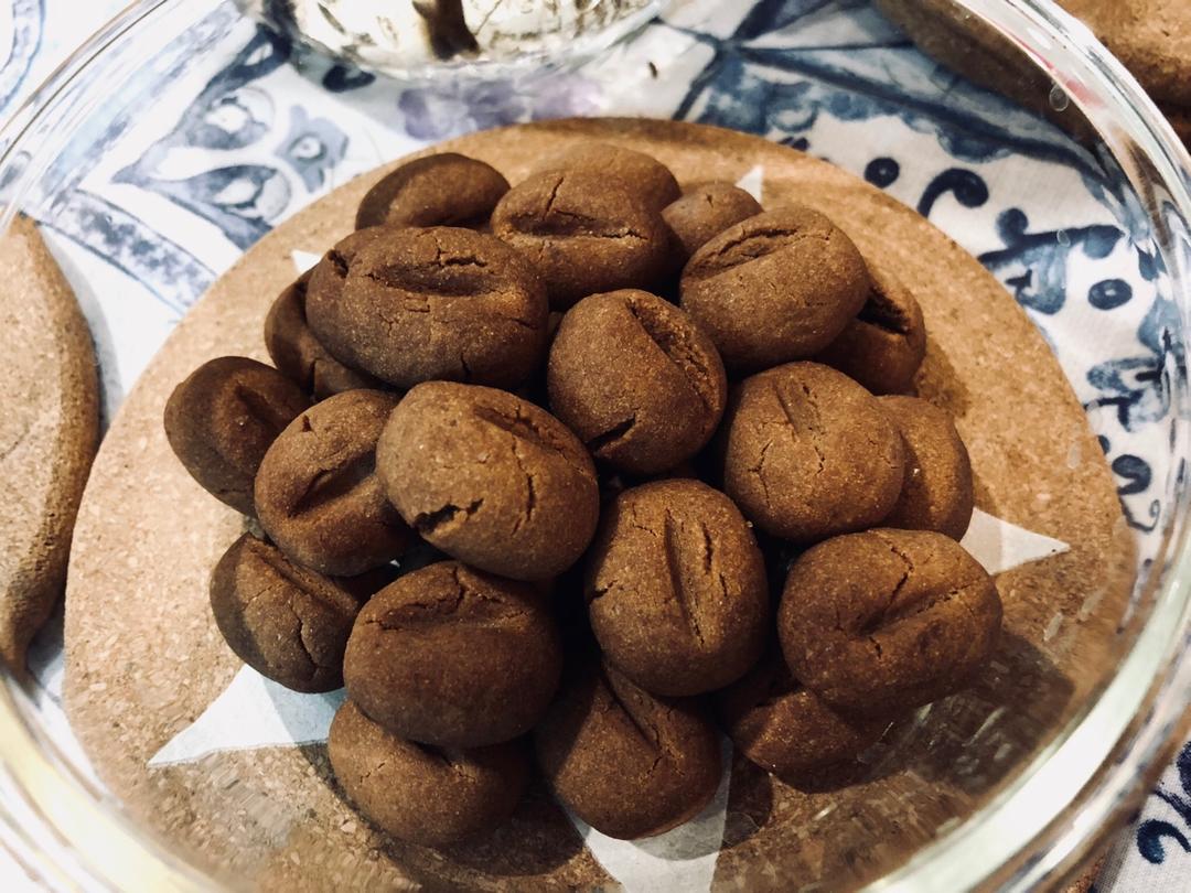 咖啡豆豆饼干