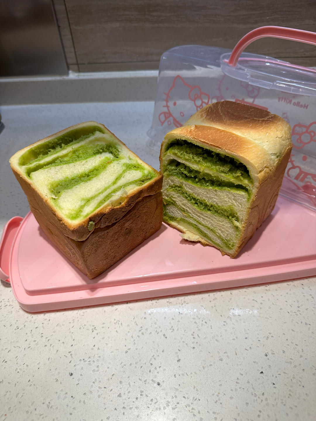 【奶酥吐司】｜抹茶+可可两种口味｜简单快手版