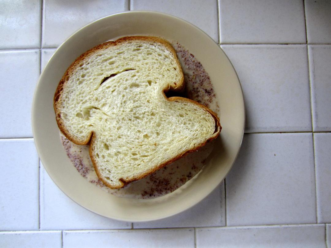 纯奶手撕吐司的做法 步骤1