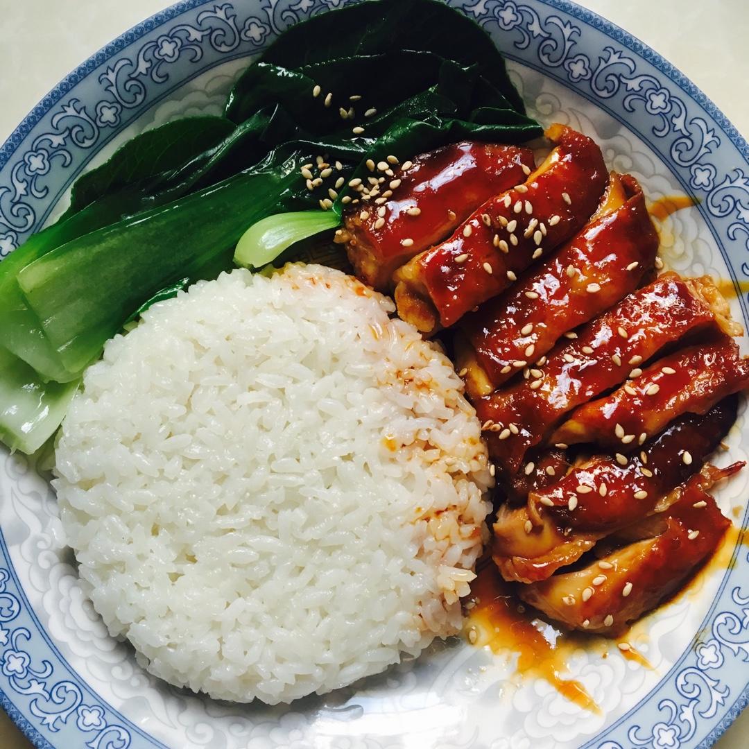 照烧鸡腿饭