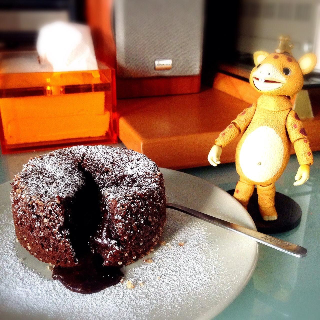 chocolate lava cake 熔岩爆浆巧克力蛋糕