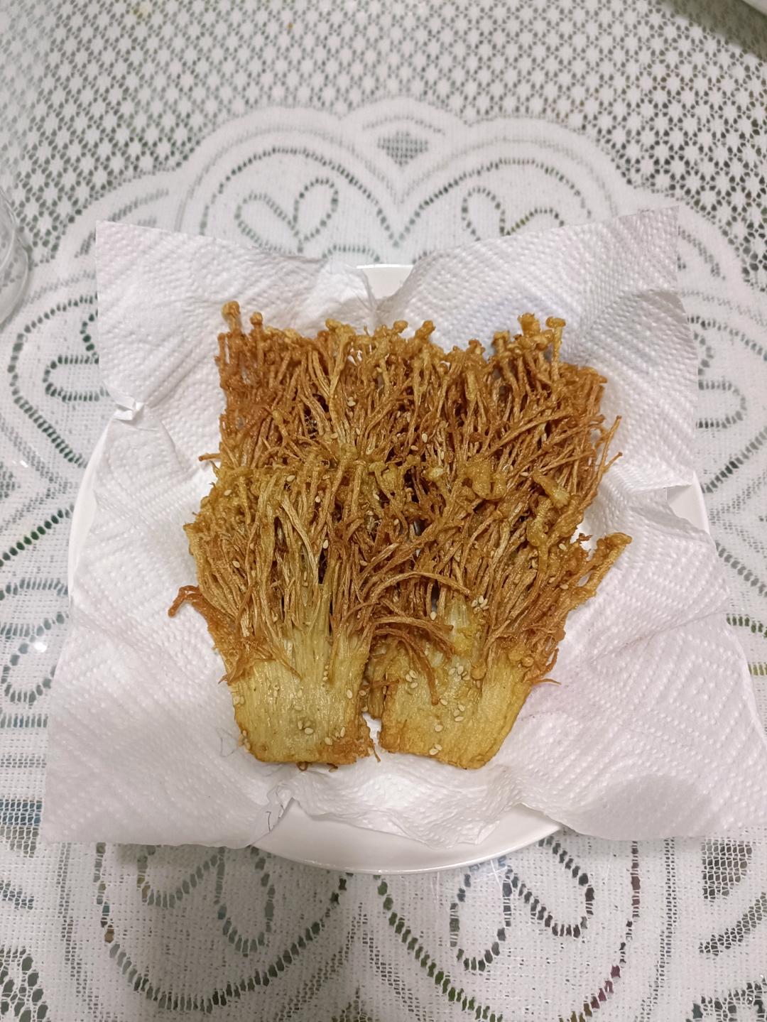 脆炸金针菇