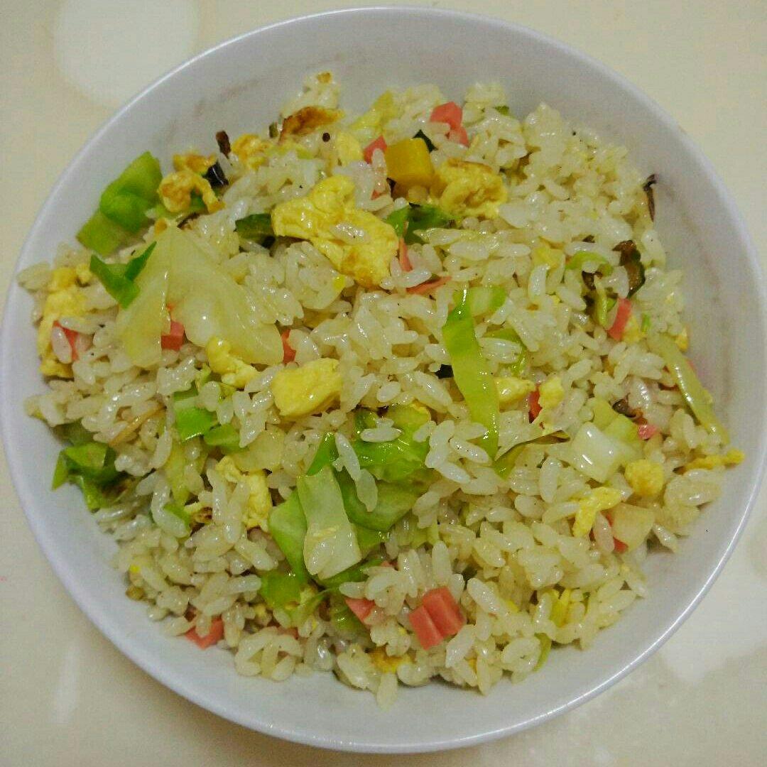 包菜蛋炒饭