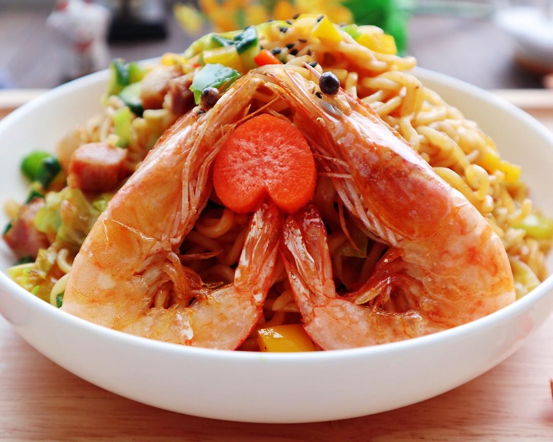 炒方便面的做法