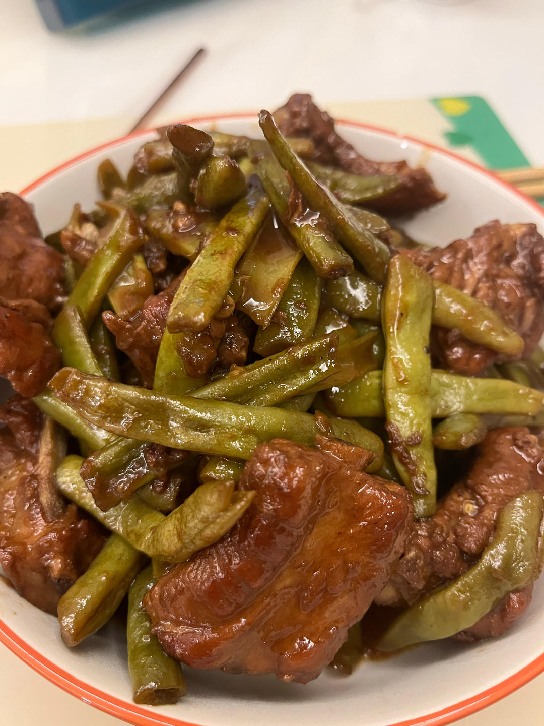 硬菜代表--排骨炖豆角土豆（豆角焖面胚子）