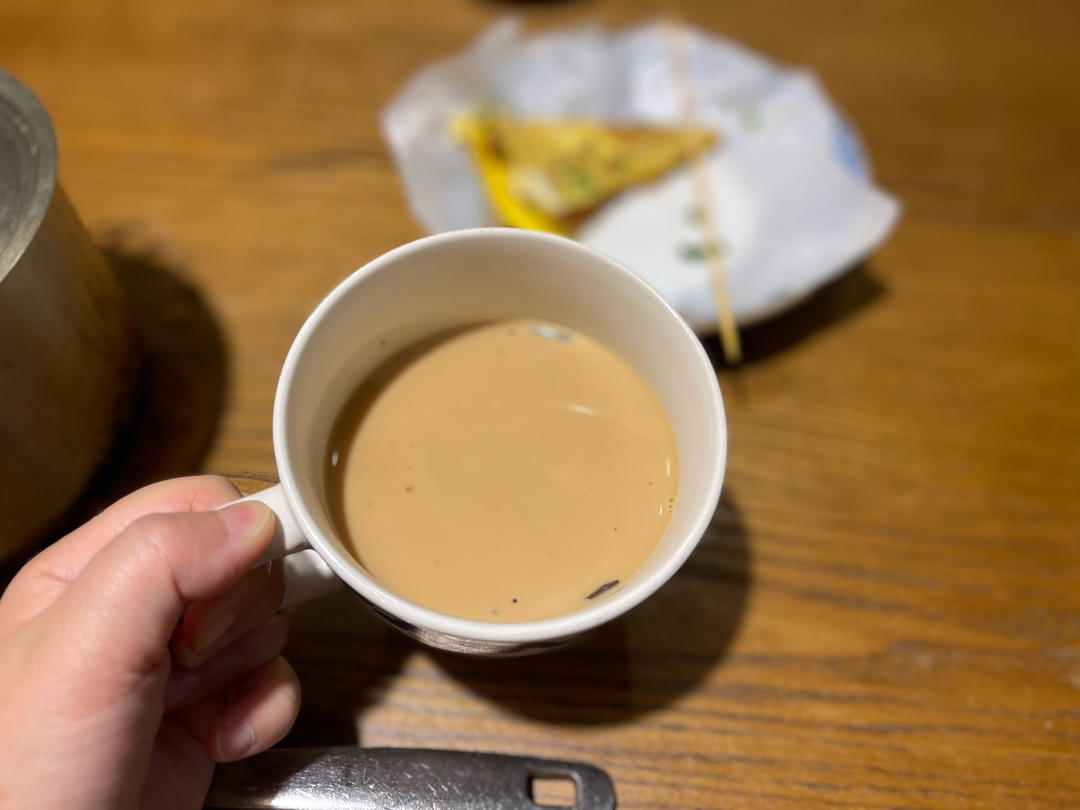 自制原味奶茶