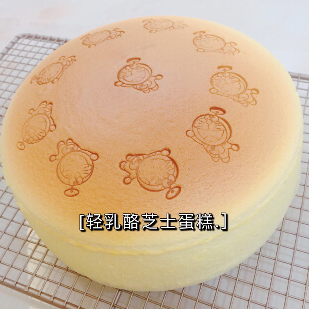 完美轻乳酪芝士蛋糕（不开裂、不回缩、不收腰、入口即融）