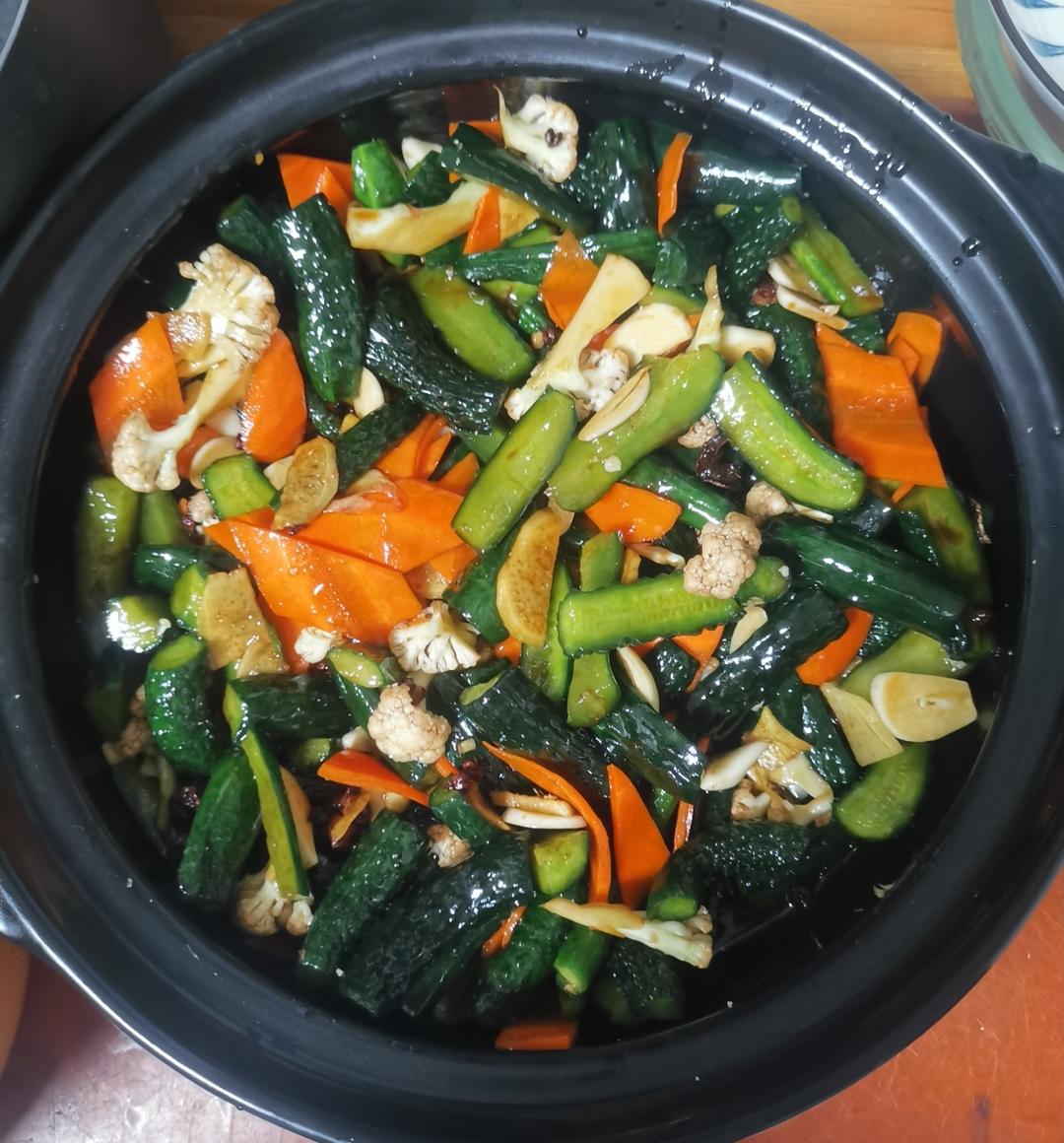 自用腌黄瓜纽&自制开胃咸菜