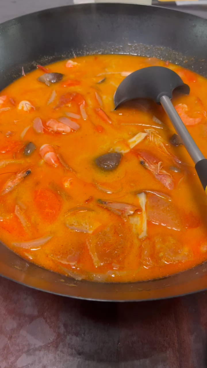 被夸爆的冬阴功汤【泰国学厨】超级好操作！