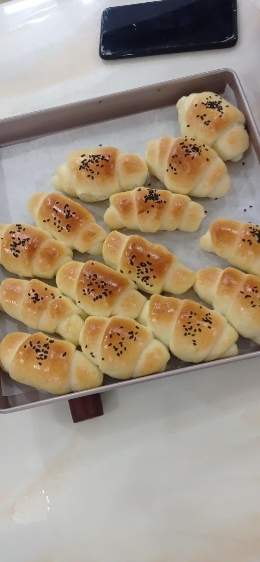 牛奶面包卷（直接法）