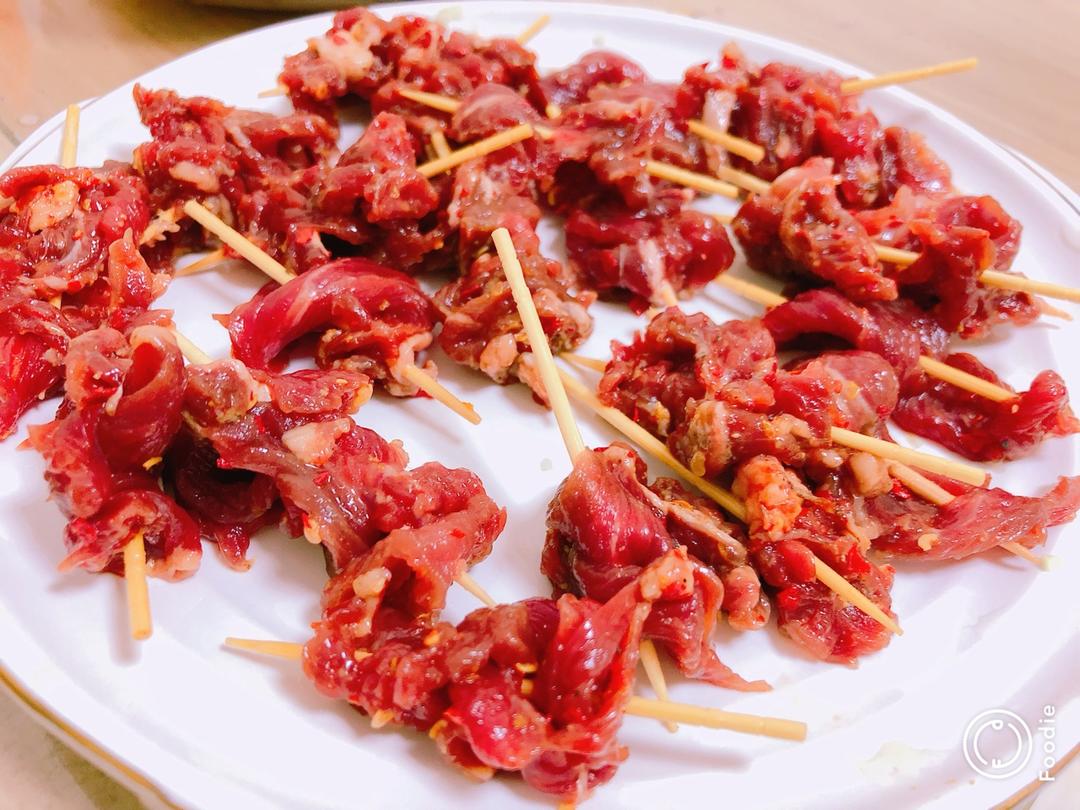 牙签羊肉（烤箱版）