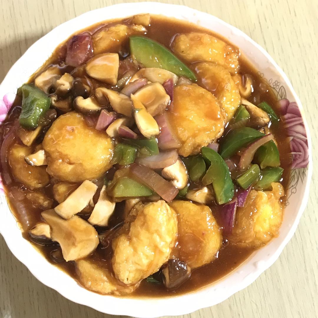 茄汁日本豆腐🥞