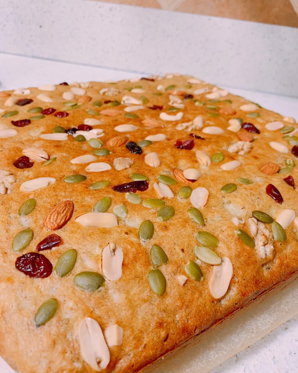 香蕉核桃蛋糕（低油少糖健康版）