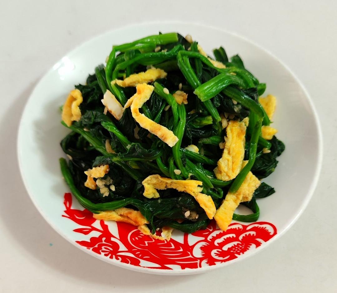 健康低脂凉拌菜—菠菜可以这样吃