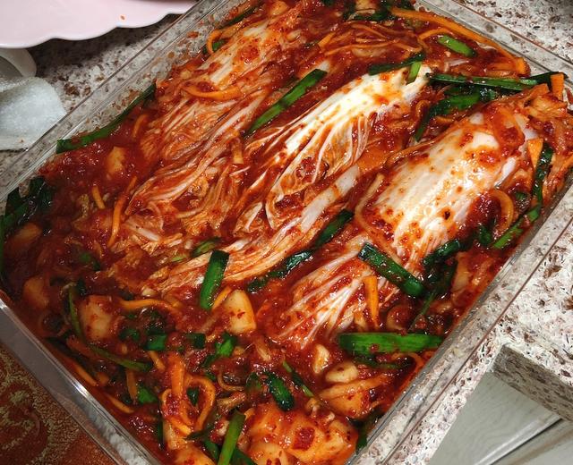 韩国泡菜传统做法