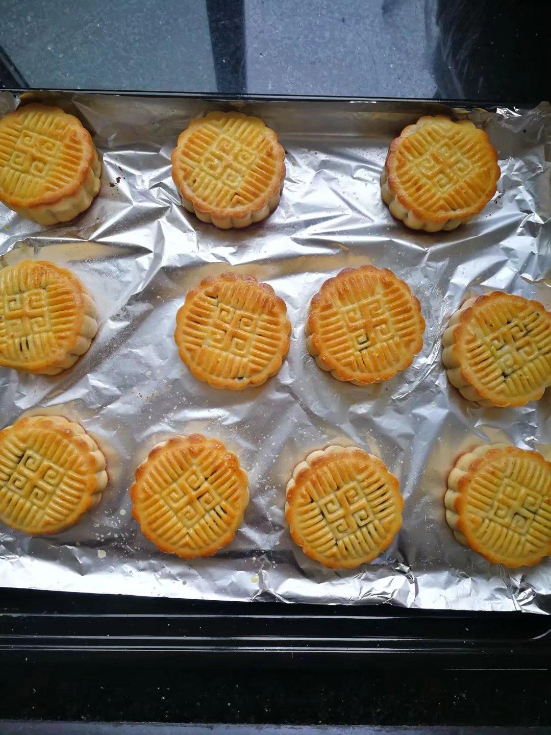 五仁月饼～不用转化糖浆的版本