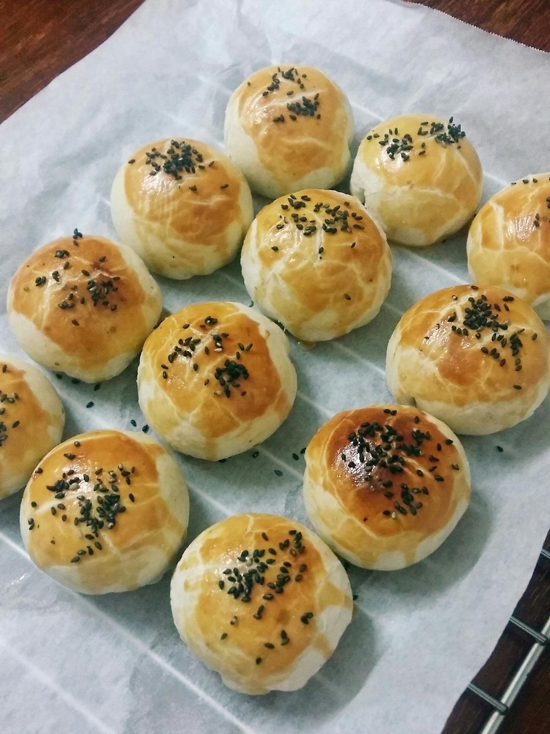 不用揉出膜、不用醒面就能酥掉渣的中式酥皮点心