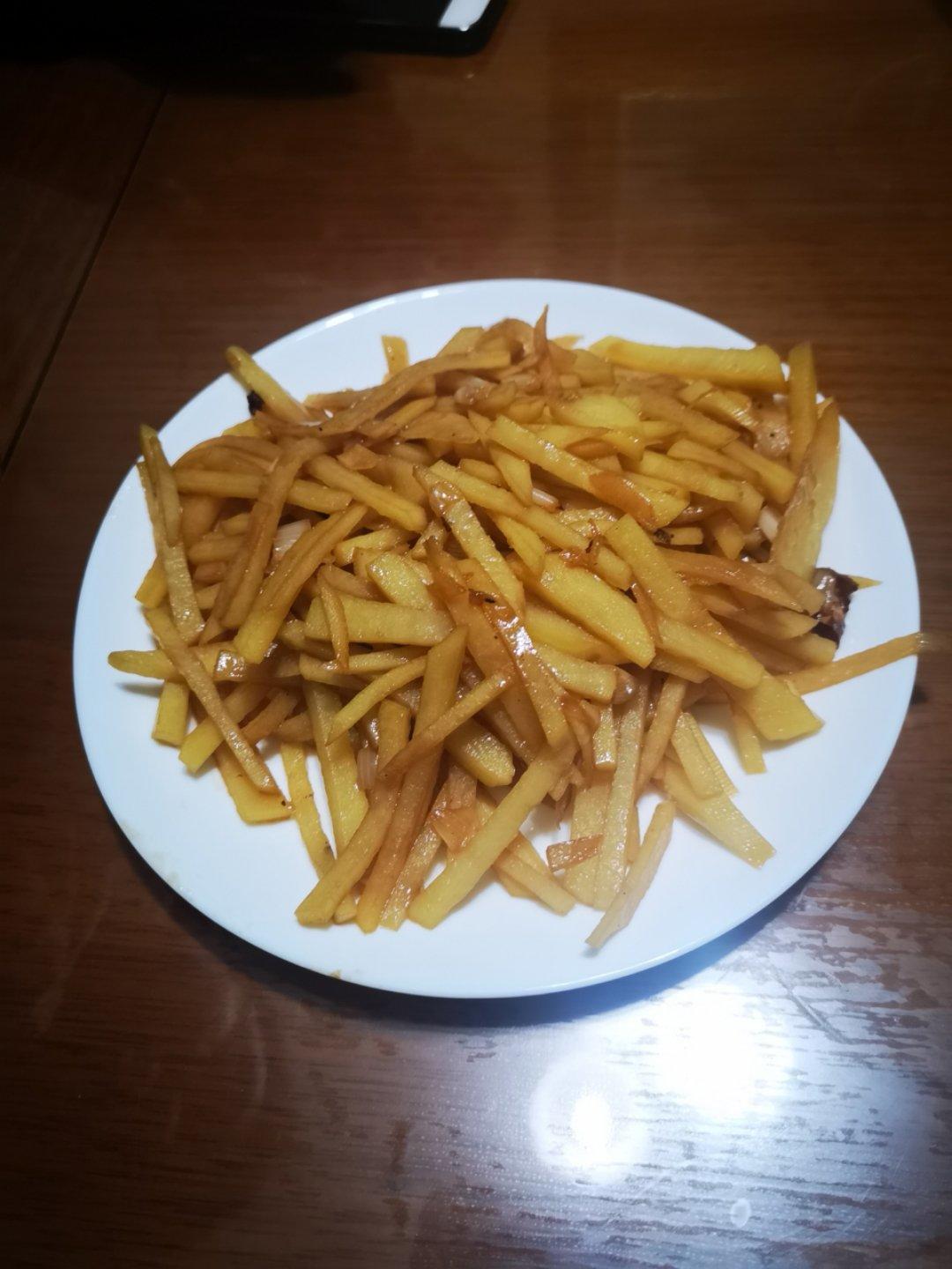 炒土豆丝