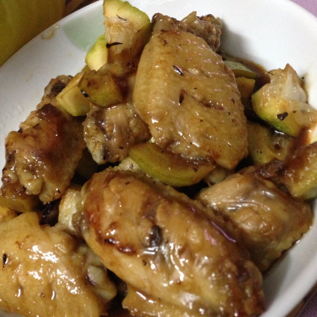 青柠檬蜂蜜煎鸡翅