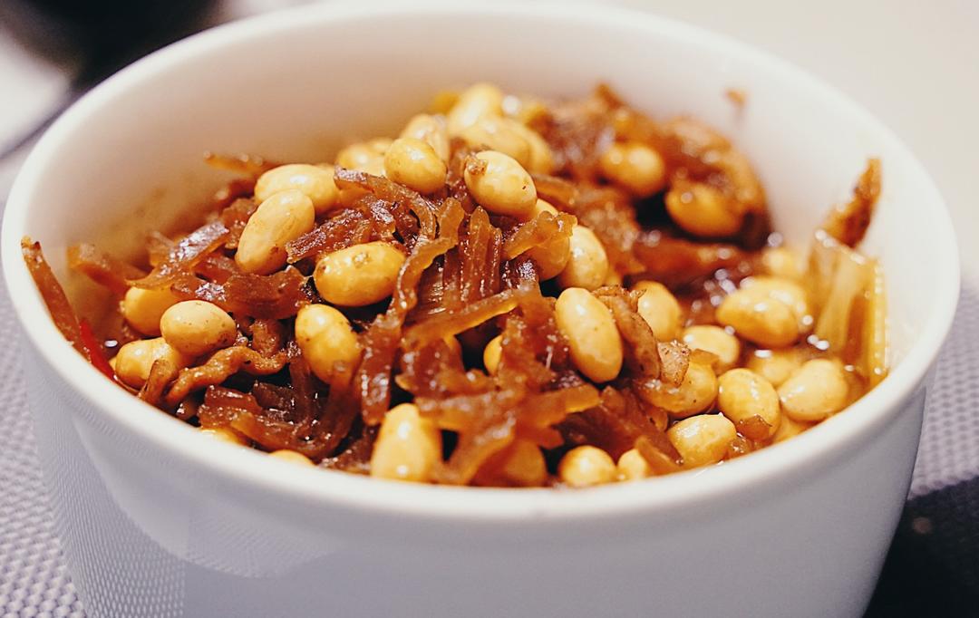 咸菜黄豆芽（早餐必备）的做法