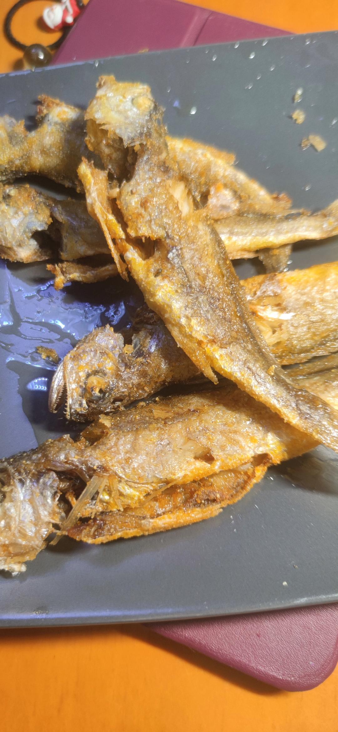 酥炸小黄鱼～吸油少