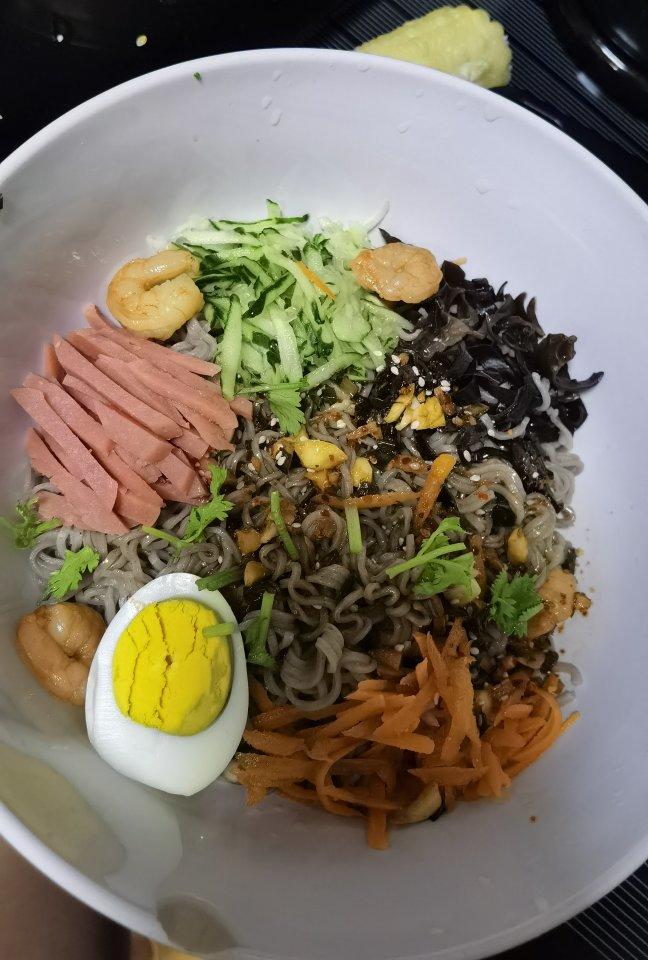 低脂低卡‼️好吃不胖的凉拌酸辣荞麦面！