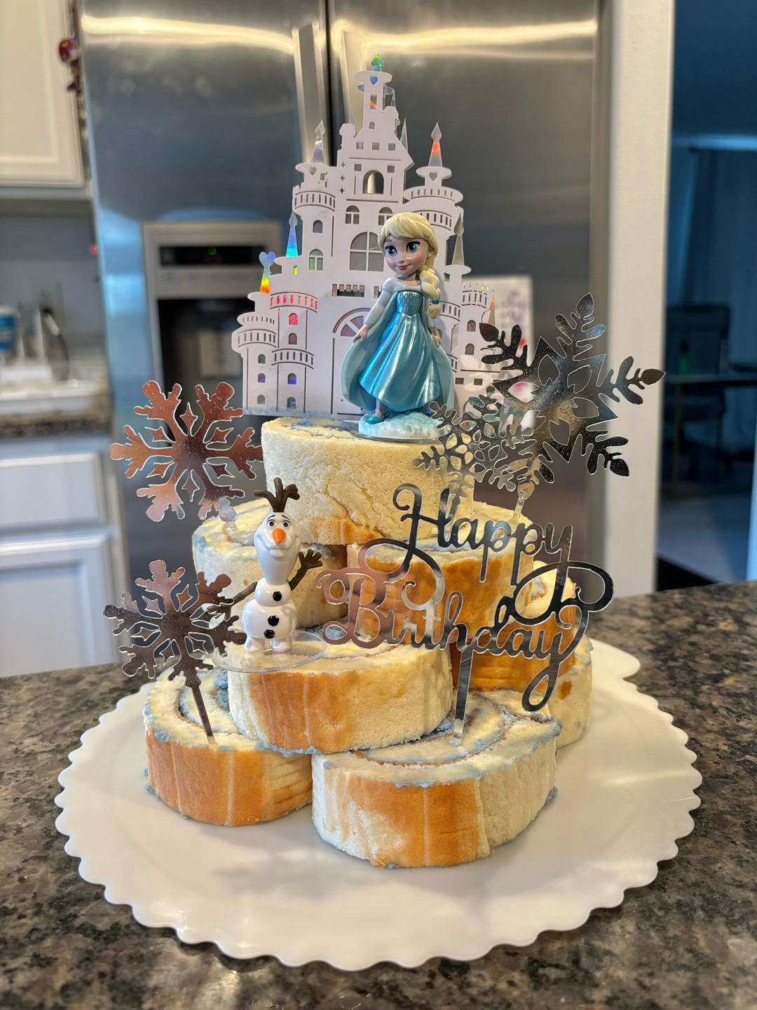 堆起来的蛋糕塔⁉️叠叠乐青提乳酪蛋糕🎂超乖