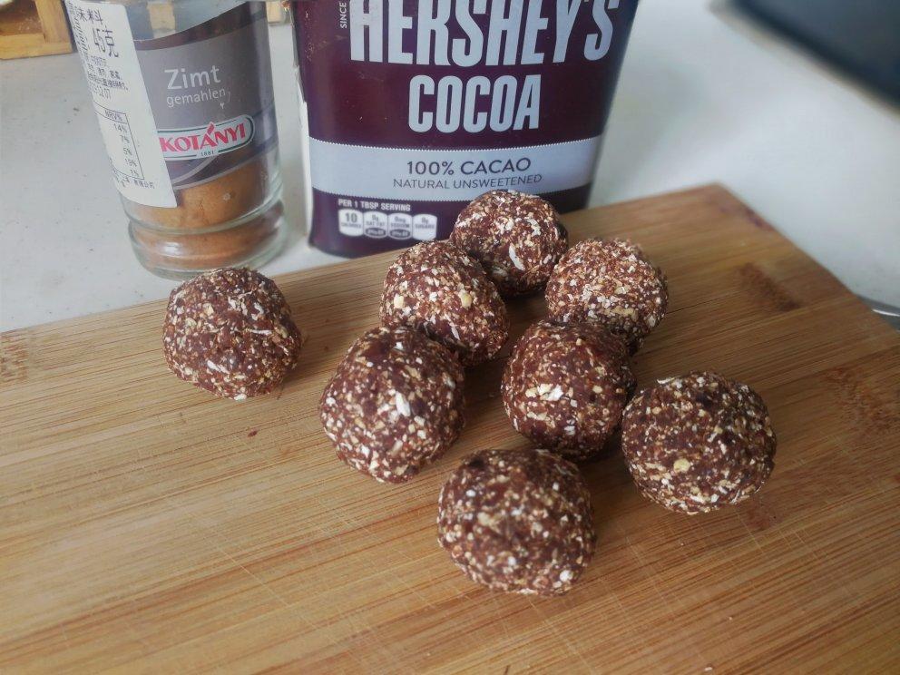 素食椰枣燕麦巧克力能量球 vegan oats chocolate energy ball