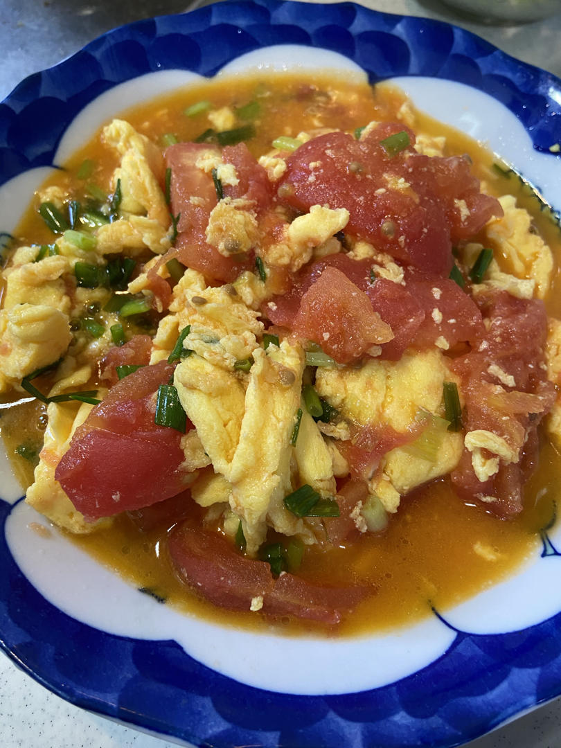 西红柿炒鸡蛋