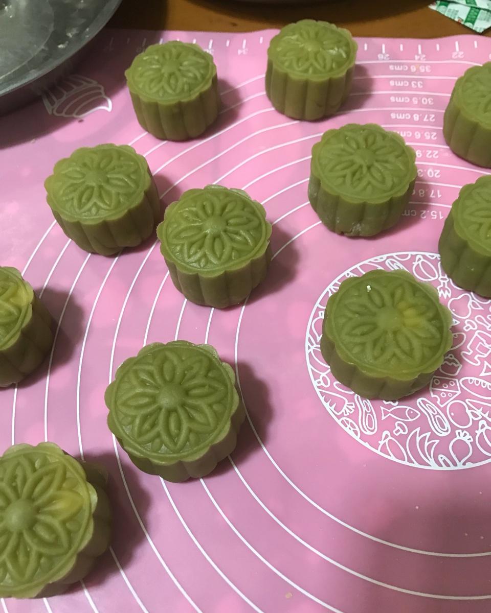 冰皮月饼（绿豆馅）