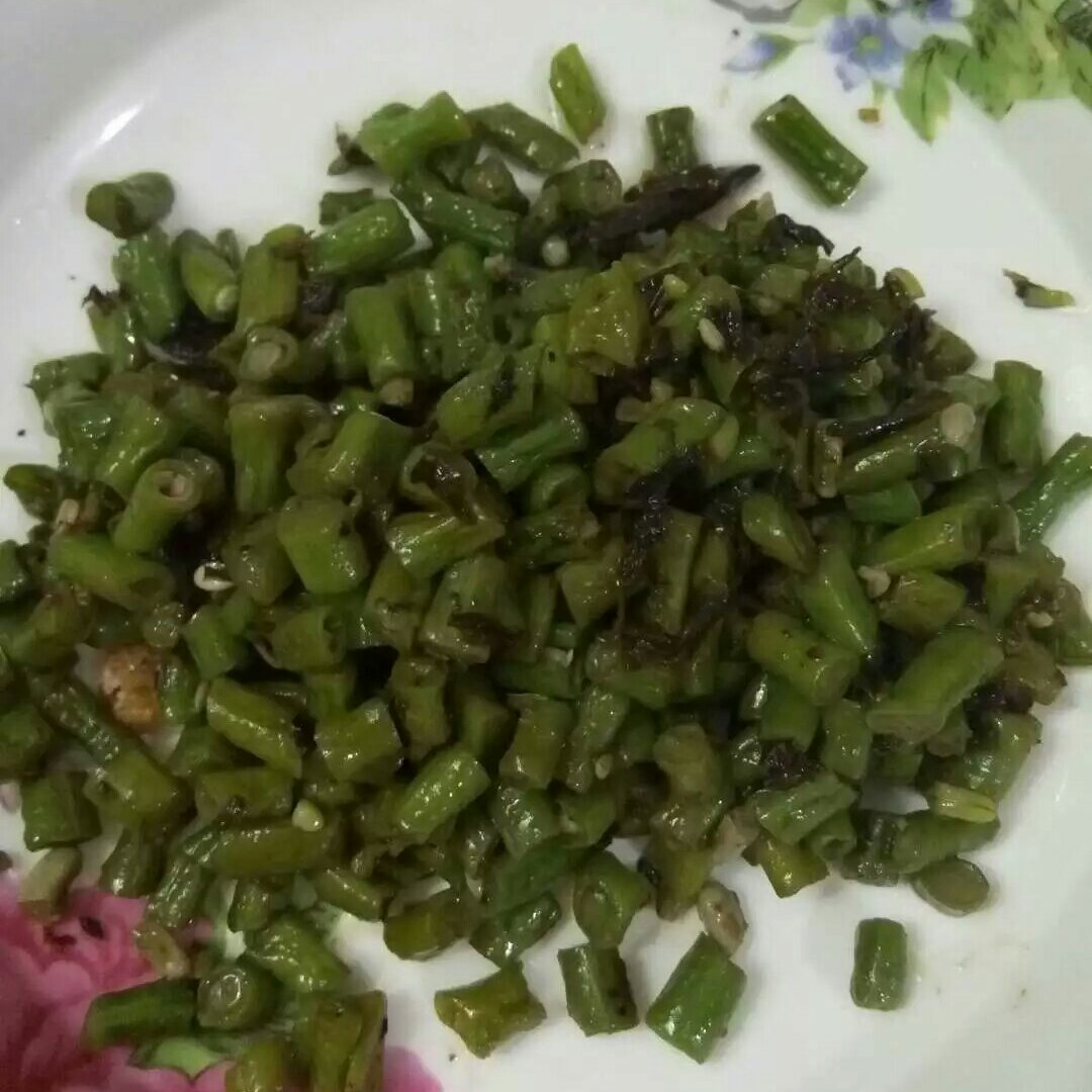 干煸榄菜肉末豆角
