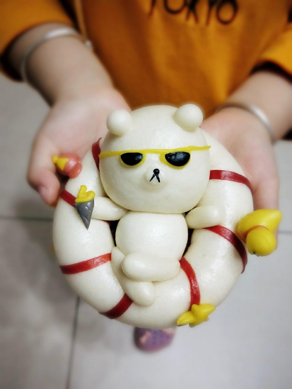 卡通馒头（泳圈小熊）
