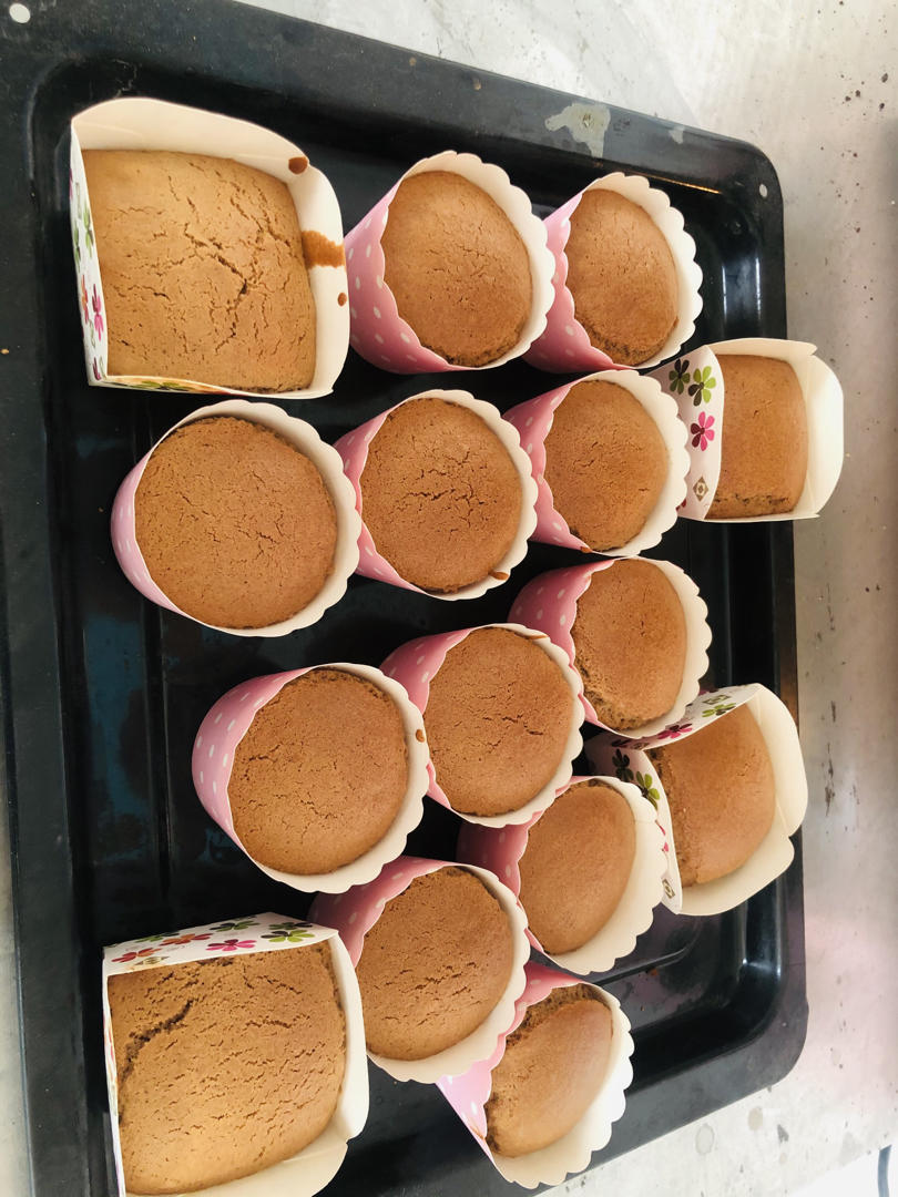可可巧克力Cupcake纸杯子海绵蛋糕（甜品台都用本方）C6
