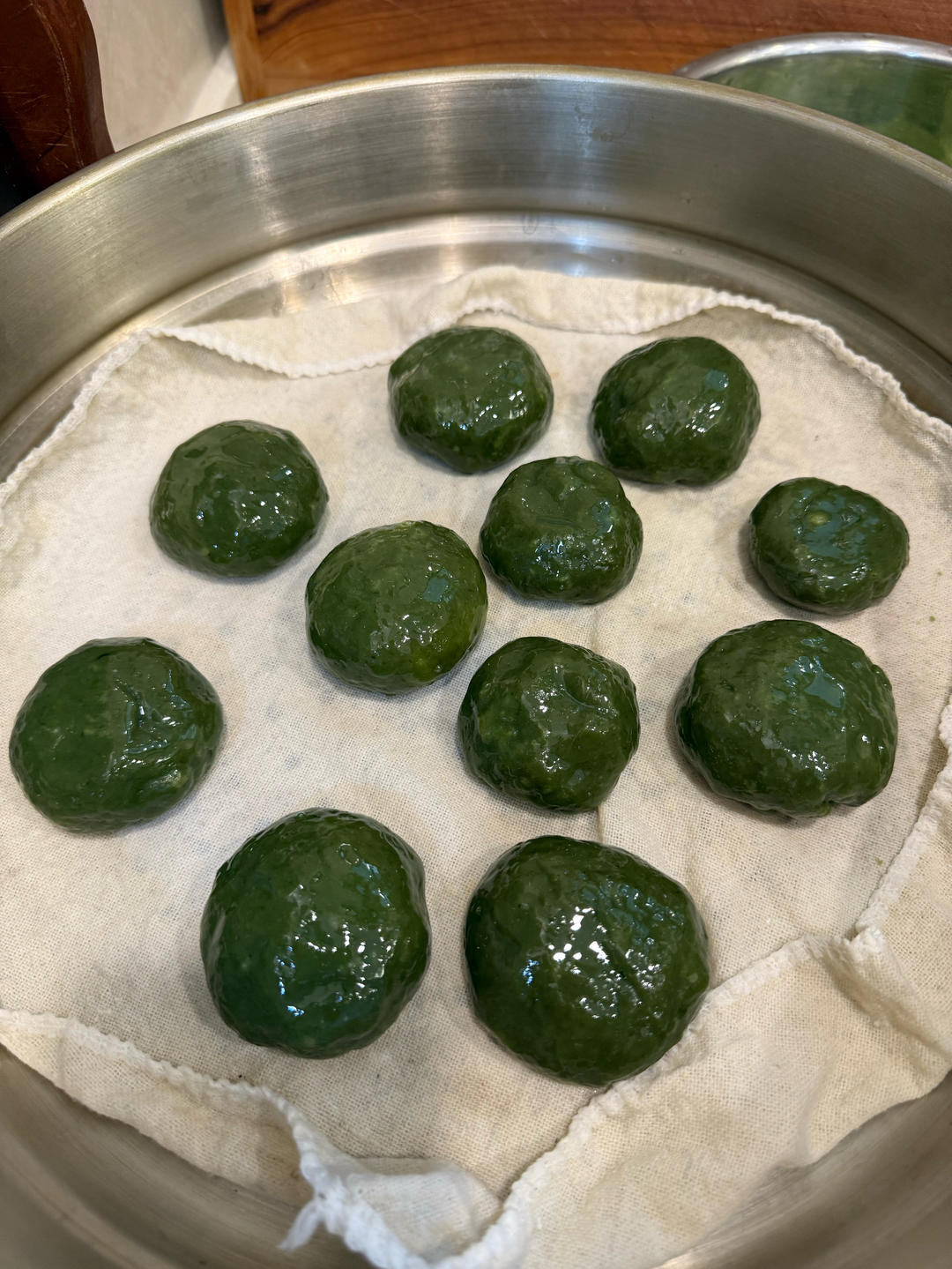 传统田艾饼（青团）