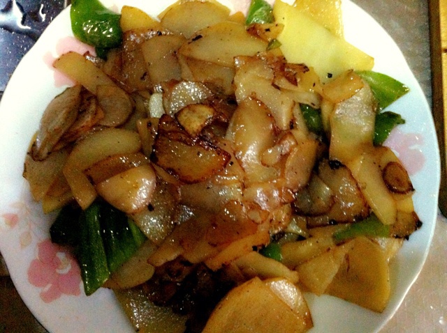 懒人版青椒土豆片