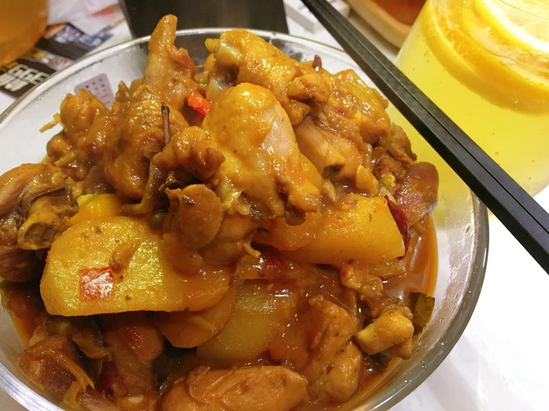 大盘鸡拌面