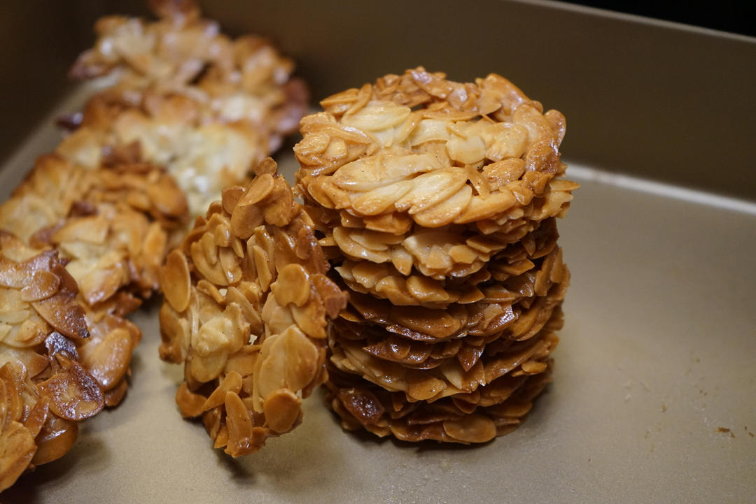 Pierre Herme的杏仁瓦片