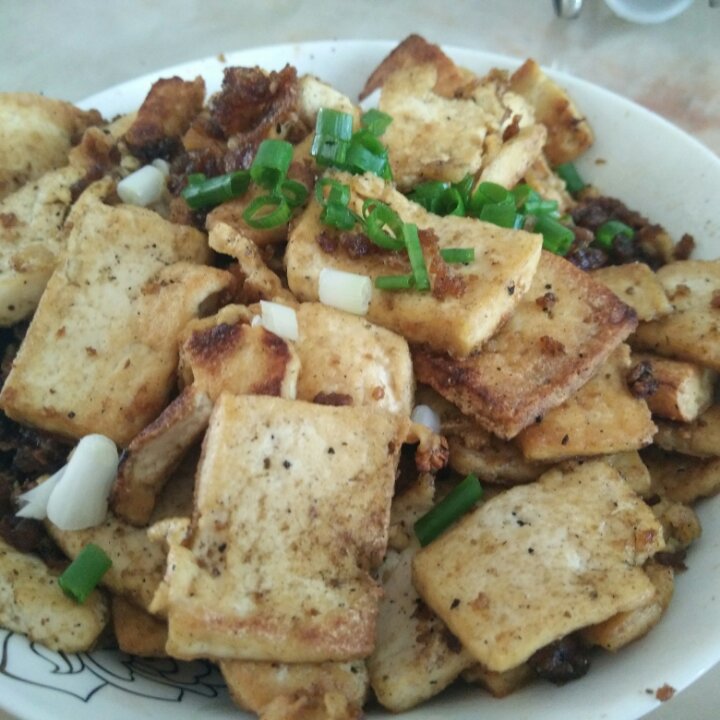 香煎豆腐