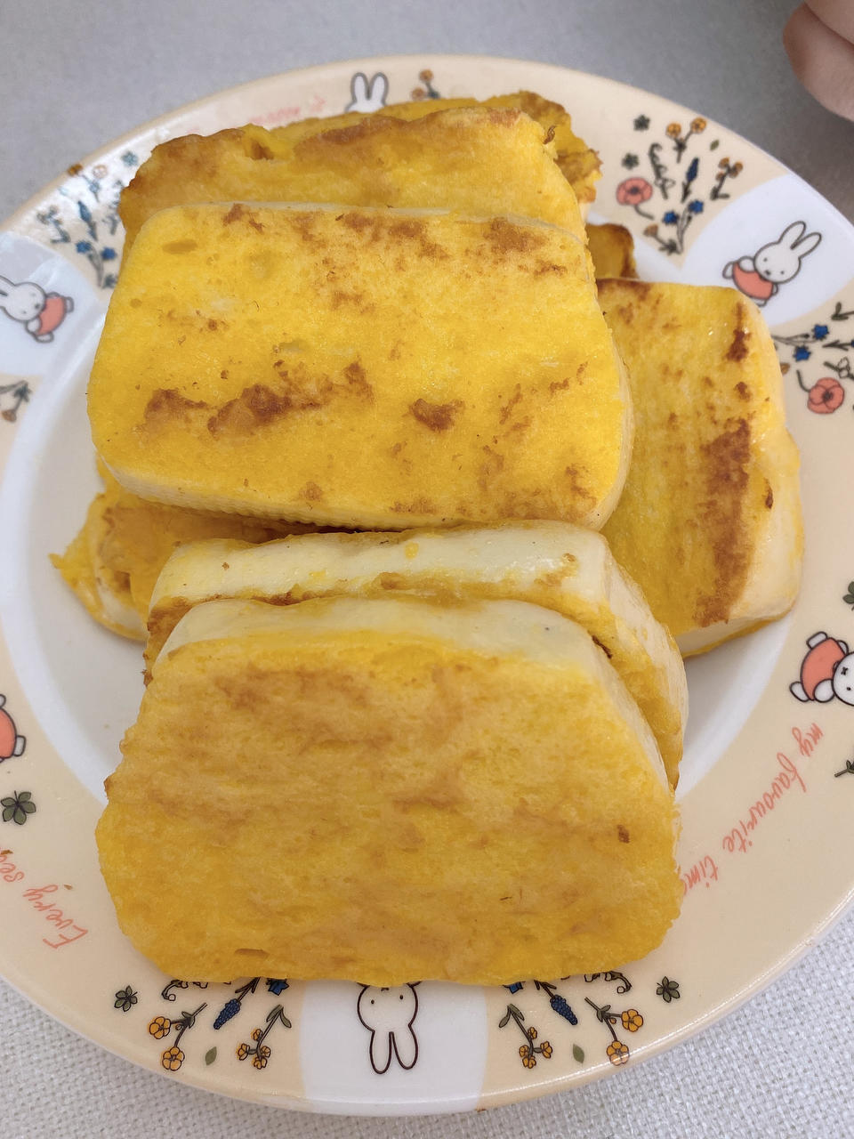 快手早餐-黄金馒头片