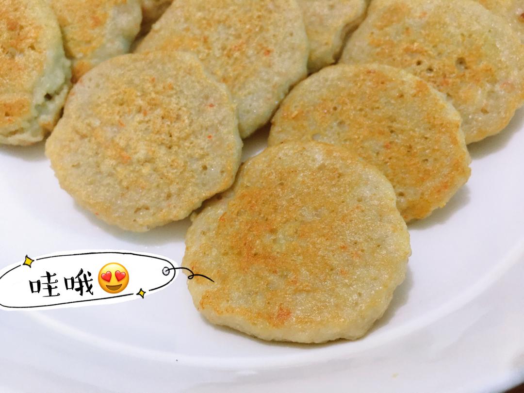 鲜虾莲藕饼（宝宝辅食）的做法