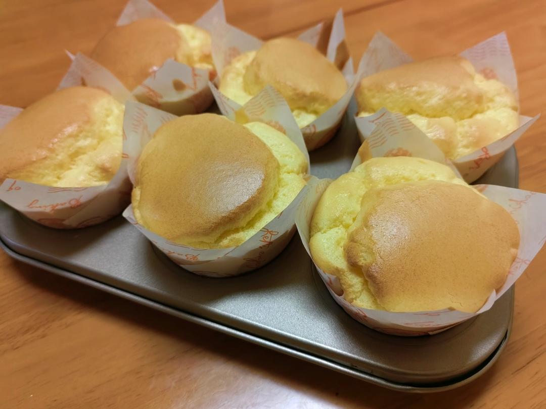 软糯杯子蛋糕不塌