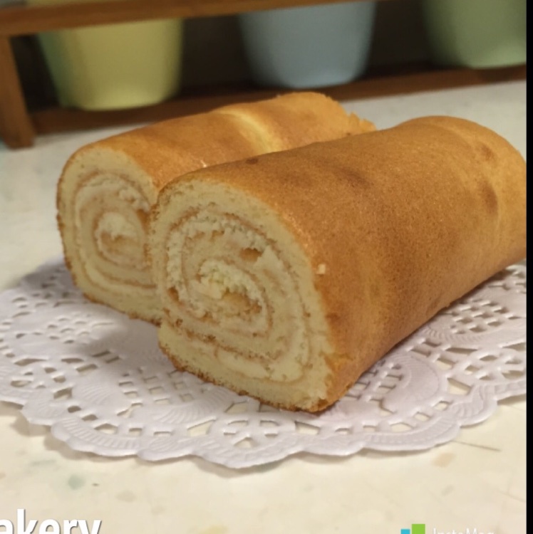 浓郁奶油蛋糕卷