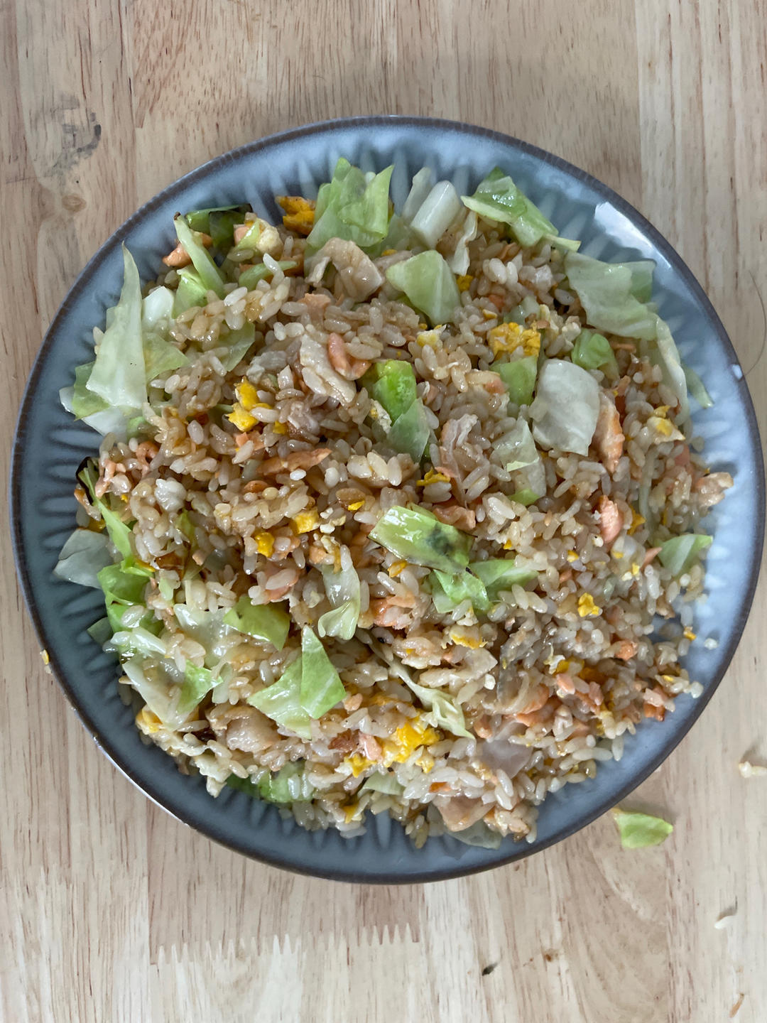 三文鱼炒饭Salmon Fried Rice